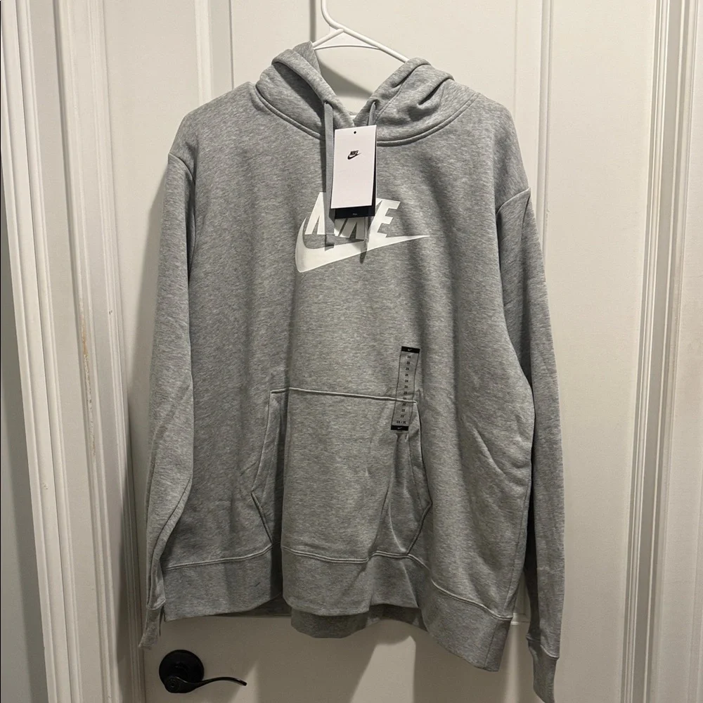 NWT Nike Gray Hoodie - Picture 1 of 3